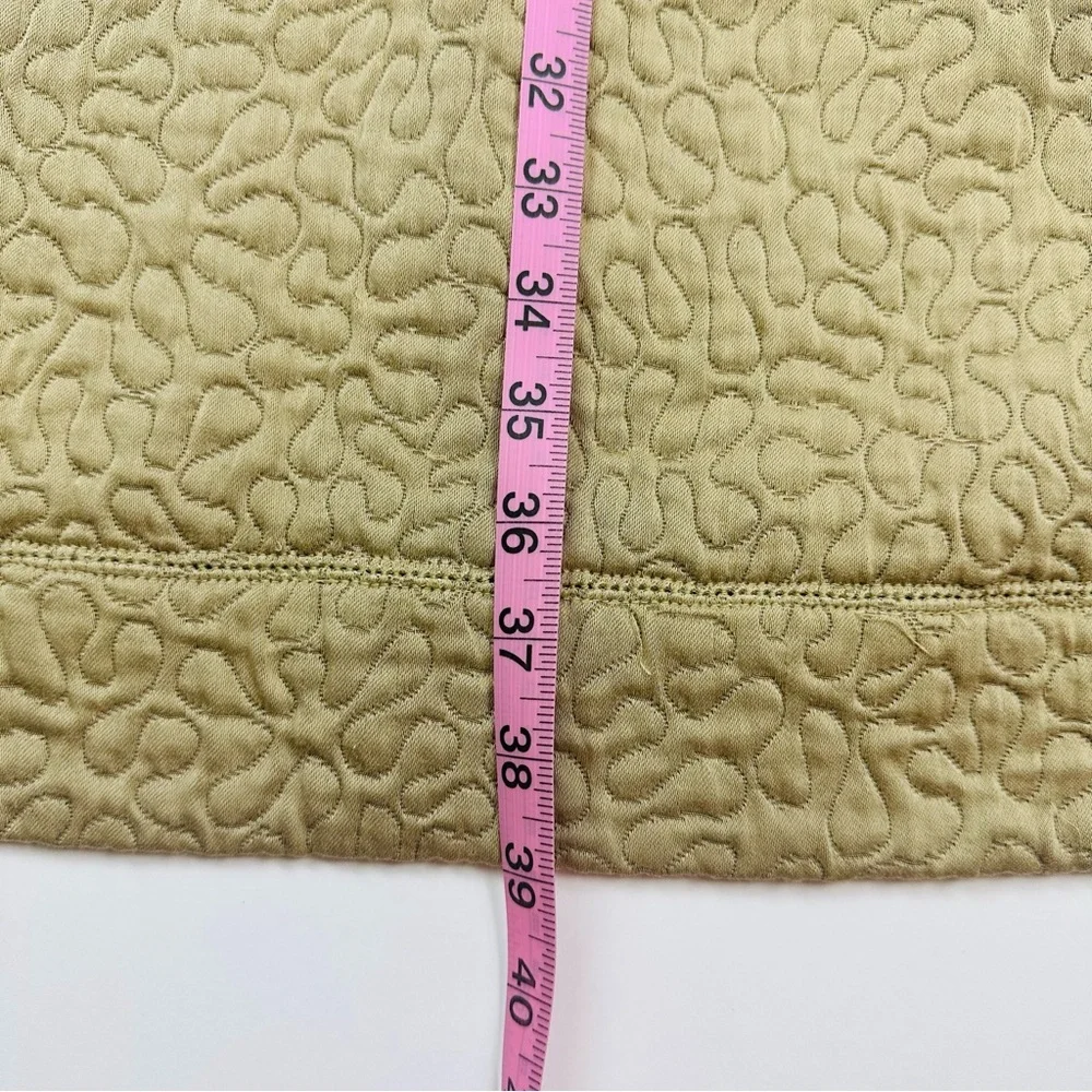 Peacock Alley Tan Camel Egyptian Cotton Quilted King Pillow Shams Set of 2